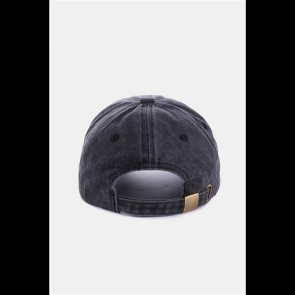 Zenana Washed DALLAS Embroidered Baseball Cap - Picture 2 of 10